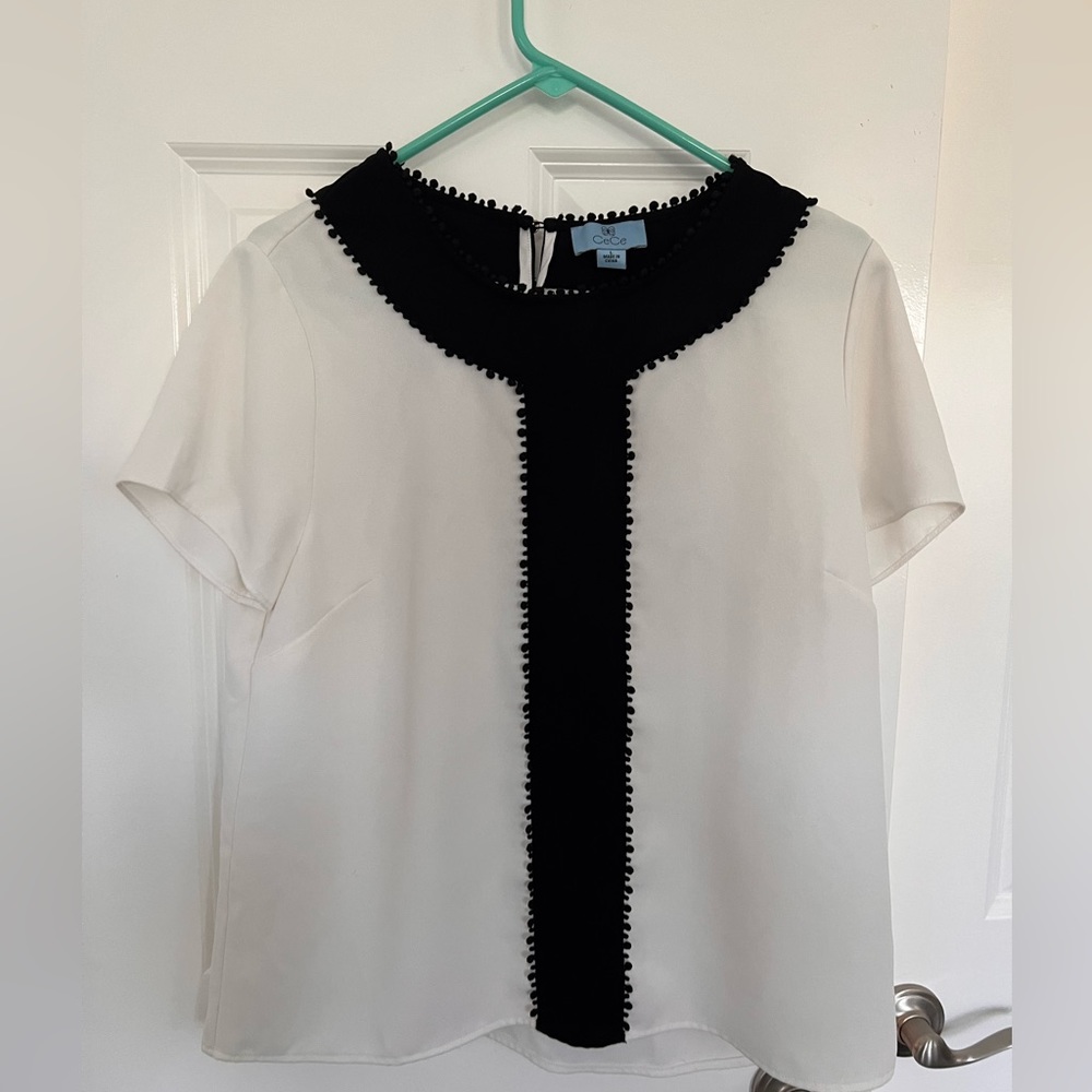 Sheer light top by cece